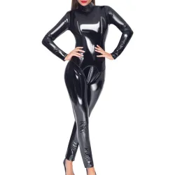 Black Level Combinaison Vinyl Overall Noire
